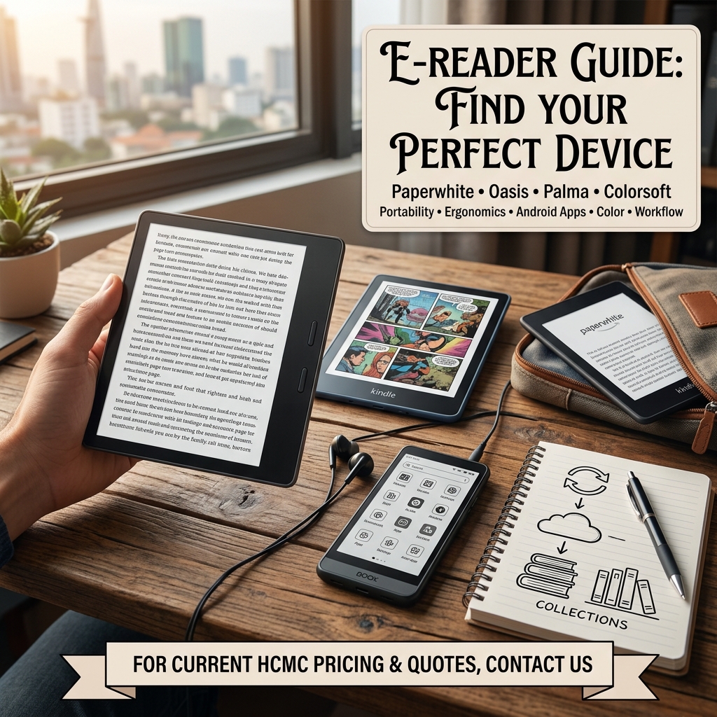 Discovering the features of the Kindle Colorsoft