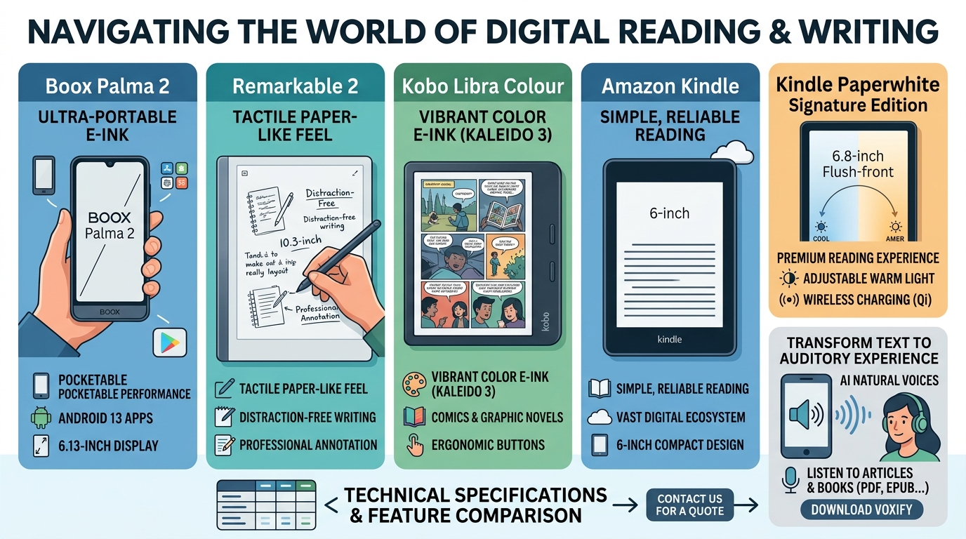 Technical specifications and feature comparison