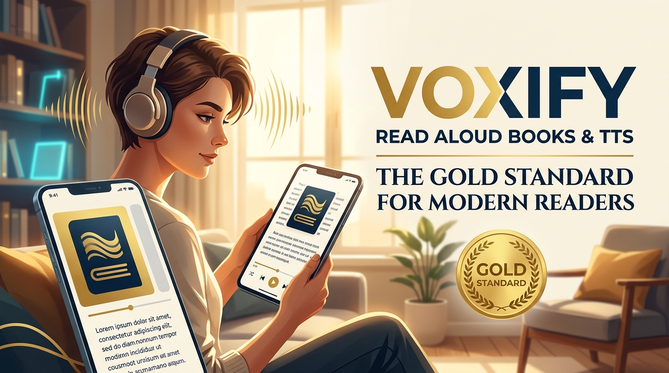 Voxify Read Aloud Books & TTS: The Gold Standard for Modern Readers