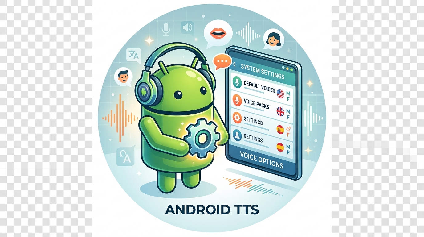 The Core of Android TTS: System Settings and Default Voices