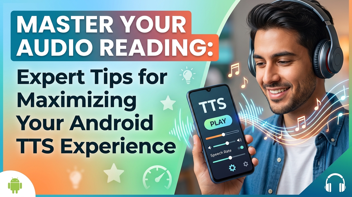 Voxify Read Aloud Books & TTS: The Pinnacle of Android Text-to-Speech