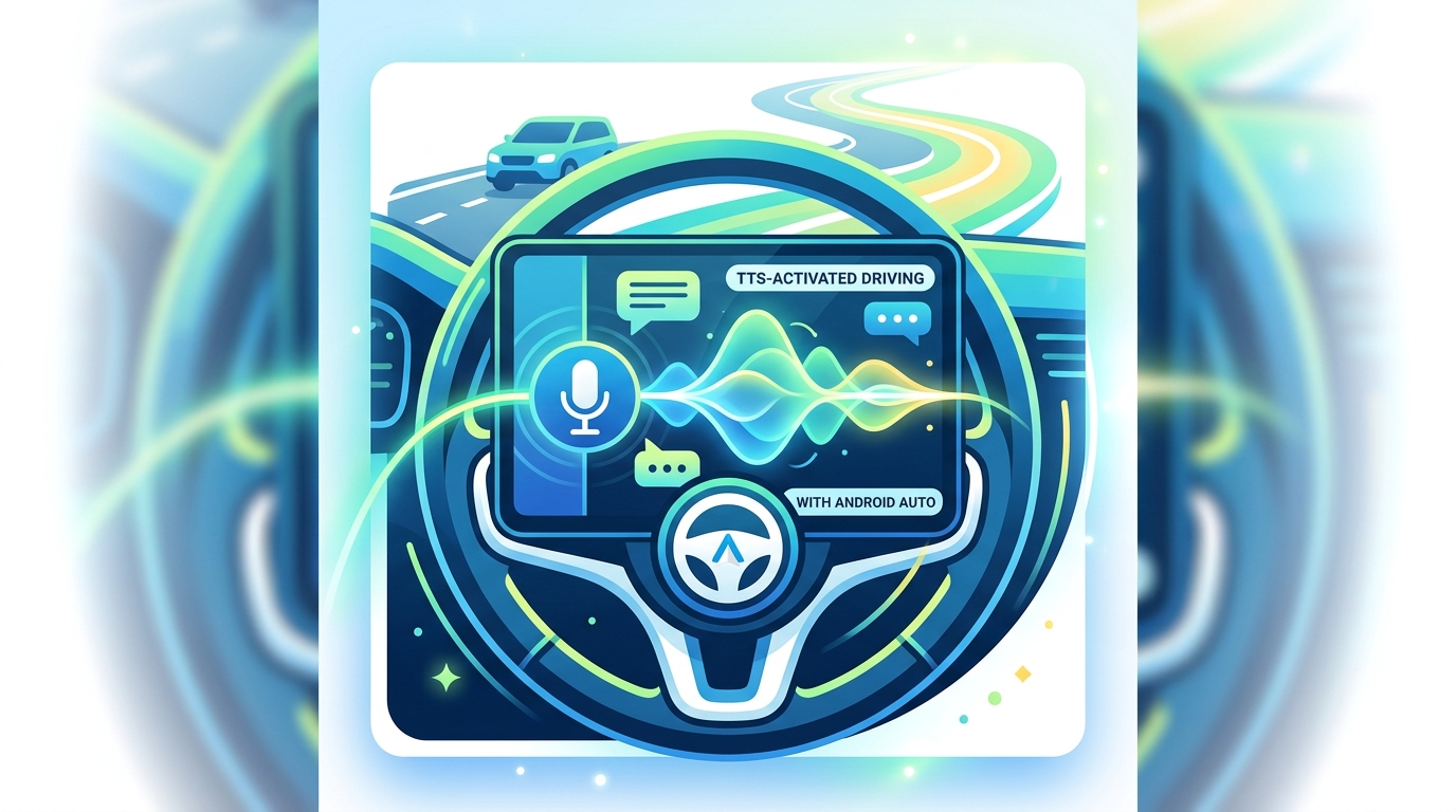 TTS for Android Auto & On-the-Go Productivity
