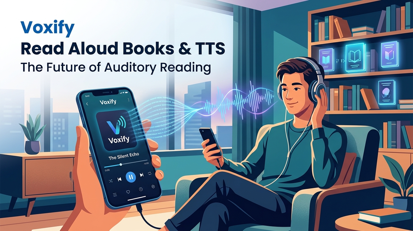 Voxify Read Aloud Books & TTS: The Apex of Android Text-to-Speech