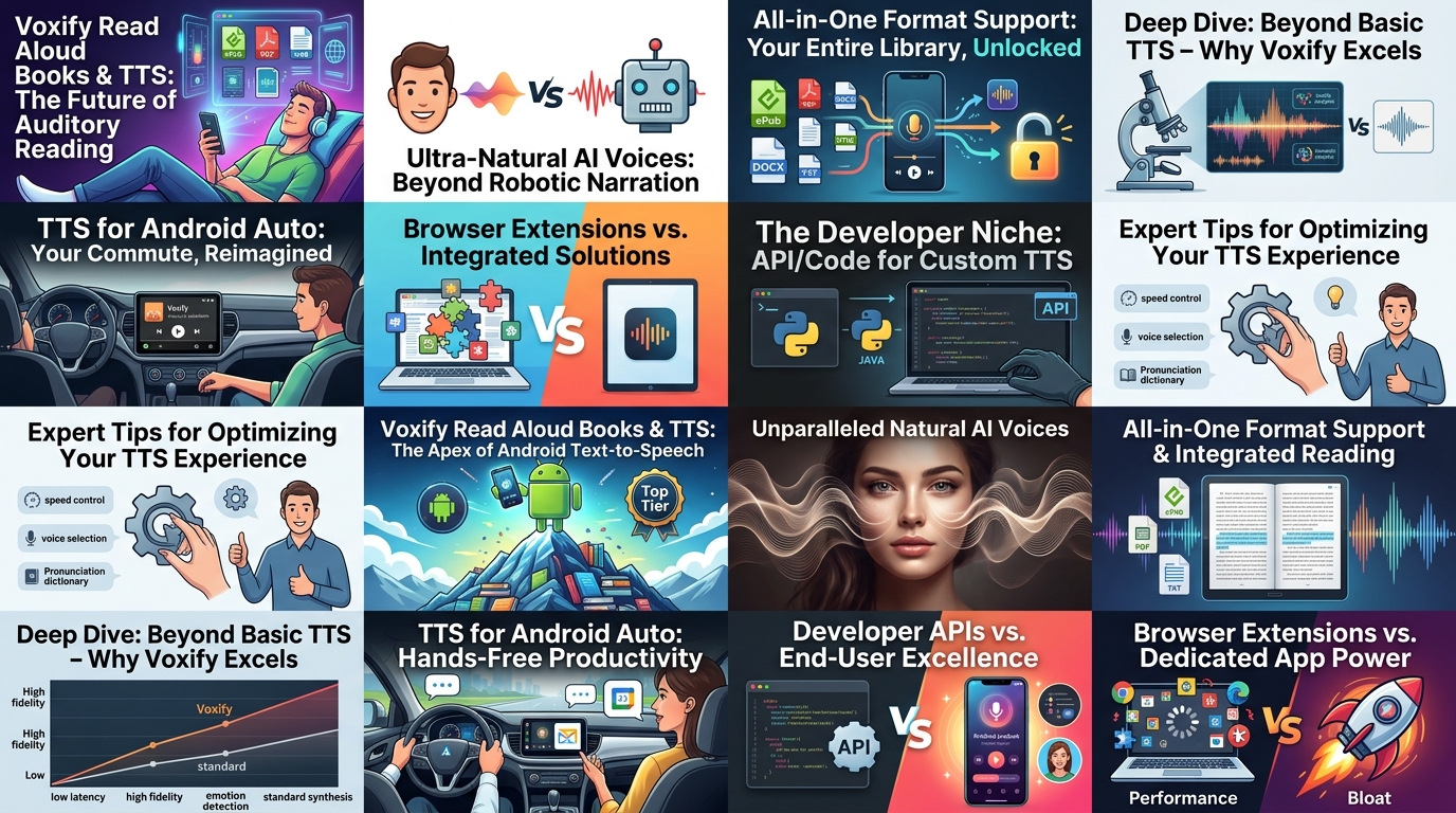 Deep Dive: Beyond Basic TTS – Why Voxify Excels