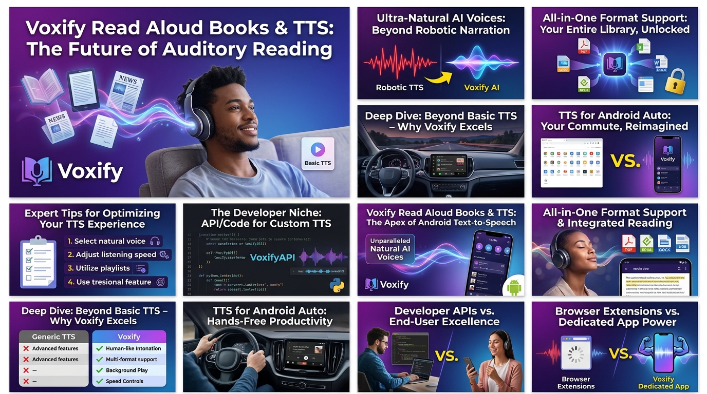 TTS for Android Auto: Hands-Free Productivity
