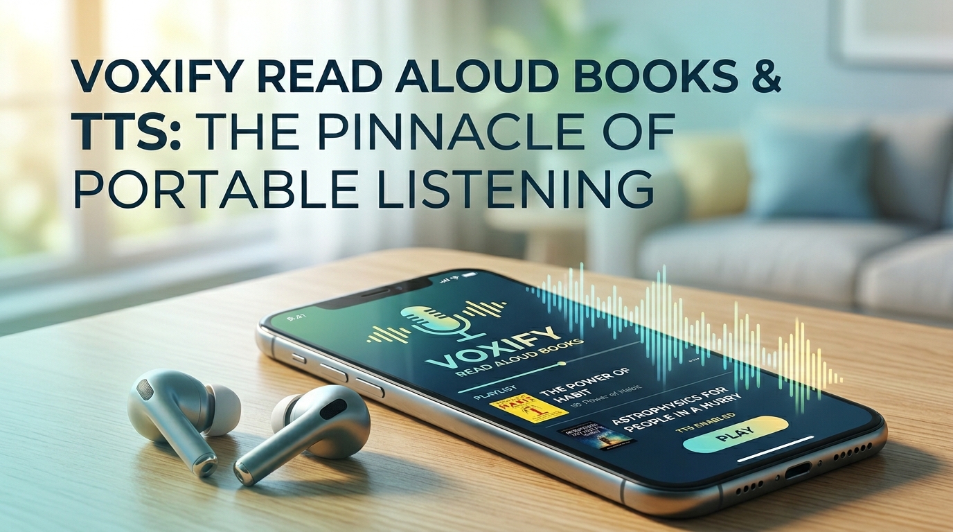 Voxify Read Aloud Books & TTS: The Apex of Android Audio Reading