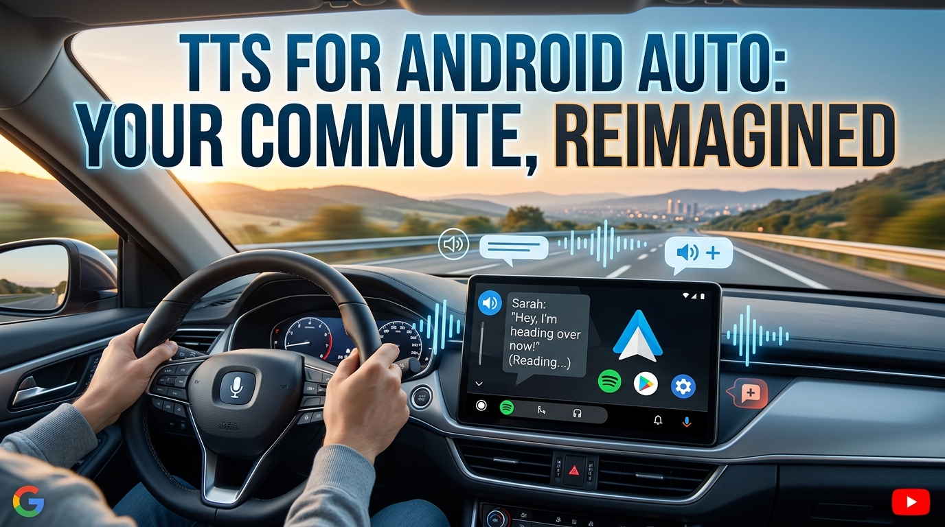 TTS for Android Notifications & On-the-Go Productivity