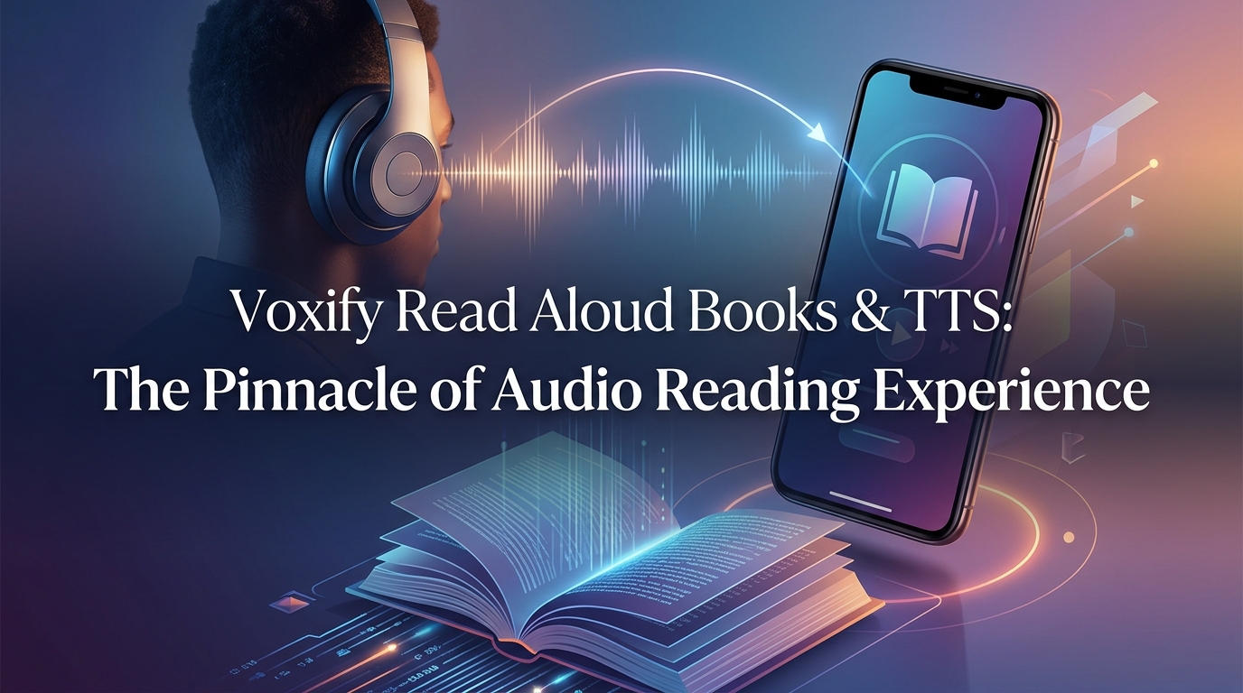 Featured Spotlight: Voxify Read Aloud Books & TTS – The Apex of Audio Reading