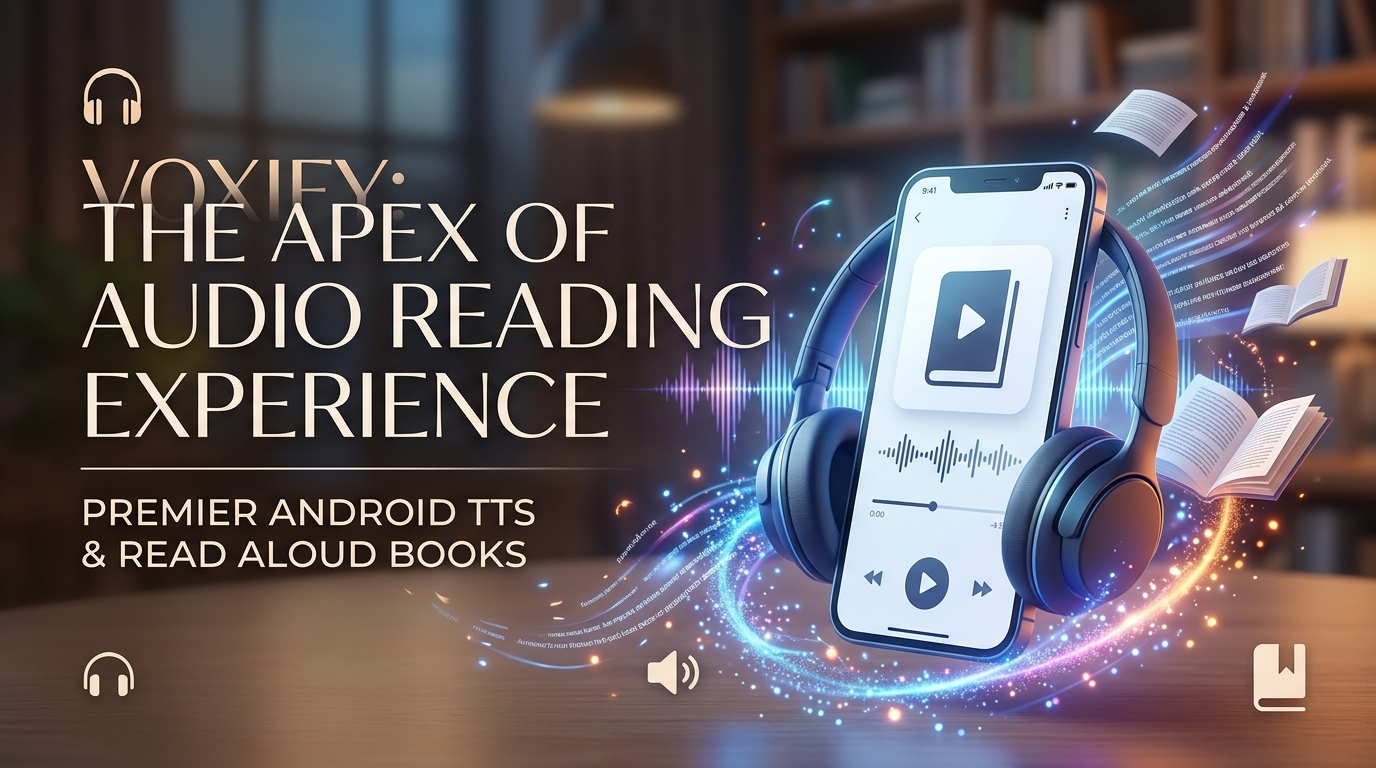 Featured Spotlight: Voxify Read Aloud Books & TTS – The Premier Android TTS Solution