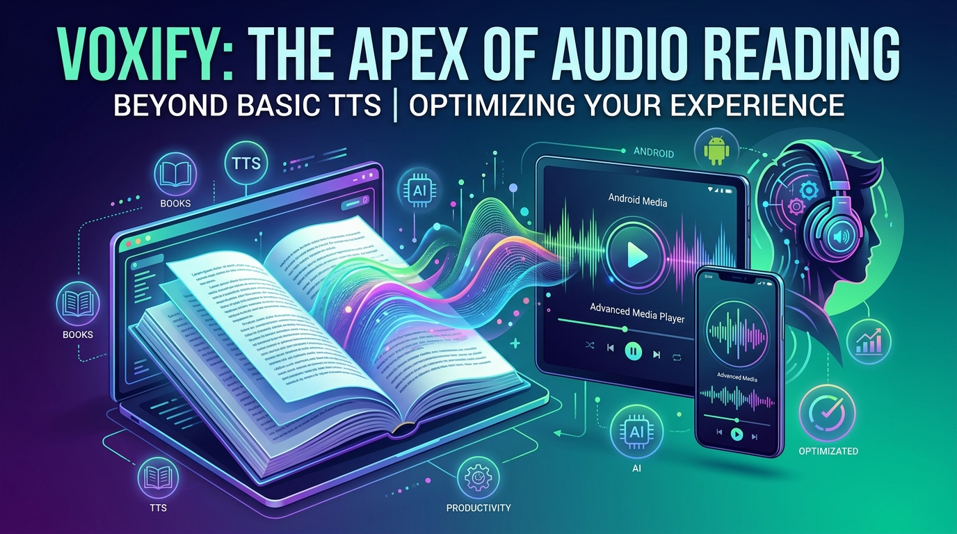 Introducing Voxify Read Aloud Books & TTS: The Future of Auditory Reading