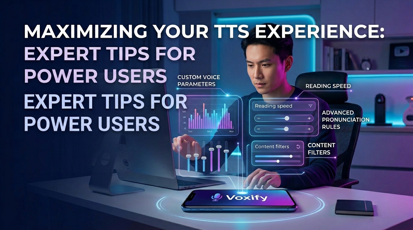Deep Dive: Beyond Basic TTS – Addressing Power User Needs