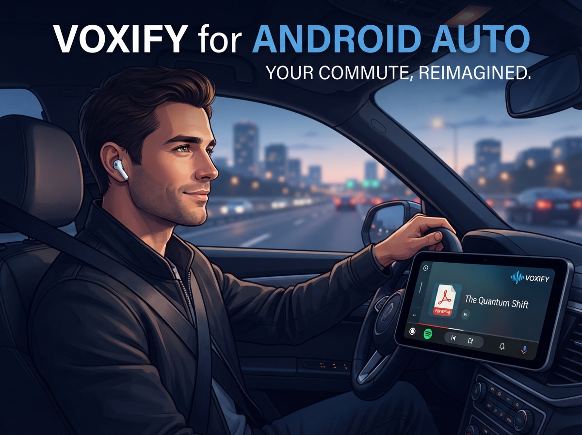 TTS for Android Auto: Your Commute, Reimagined