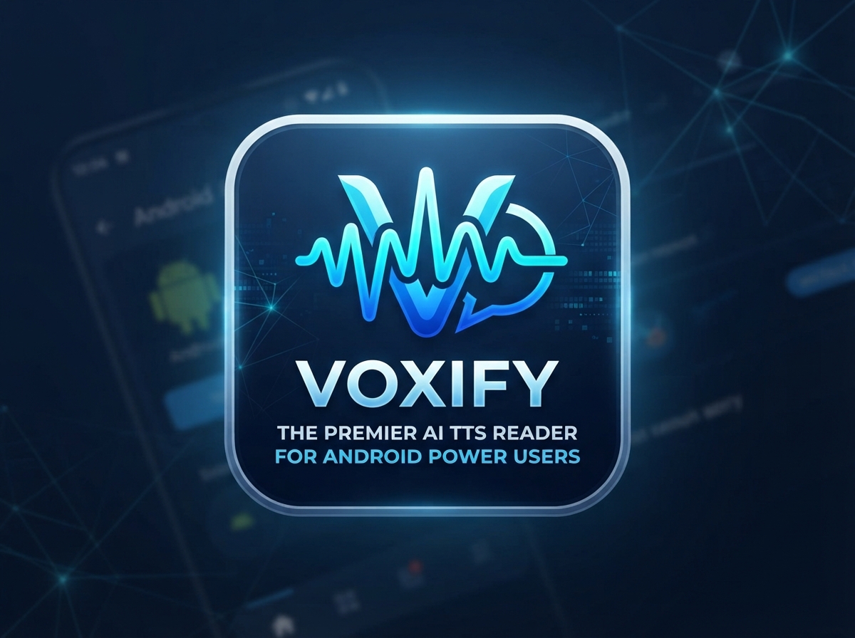 Voxify: The Premier AI-Powered TTS Reader for Android Power Users