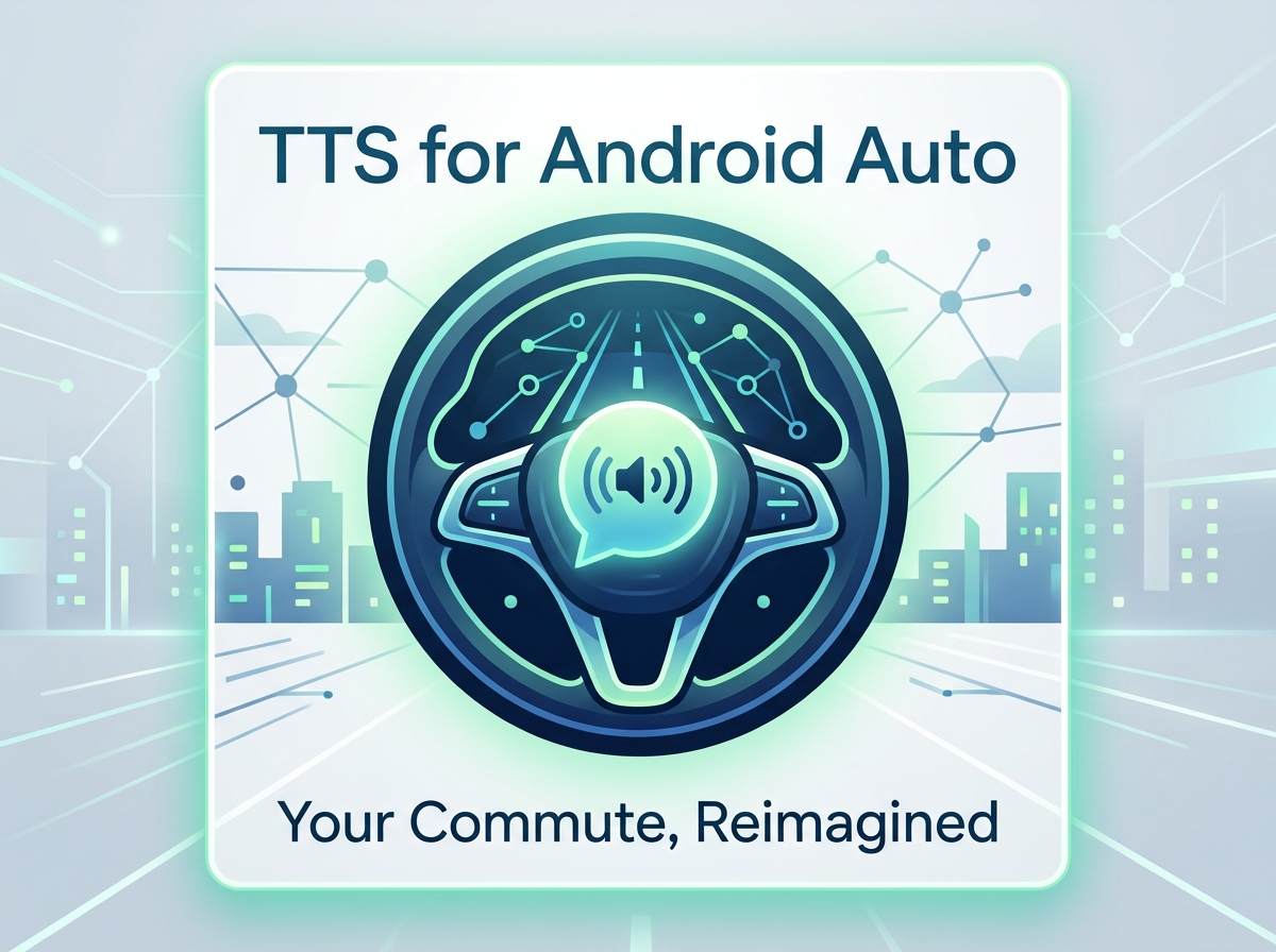 TTS for Android Auto: Your Commute, Reimagined