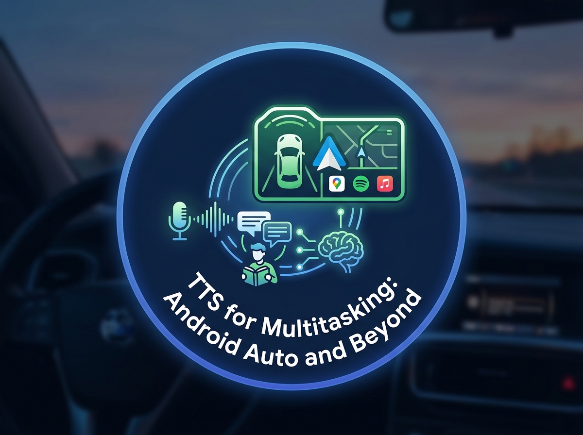 TTS for Multitasking: Android Auto and Beyond