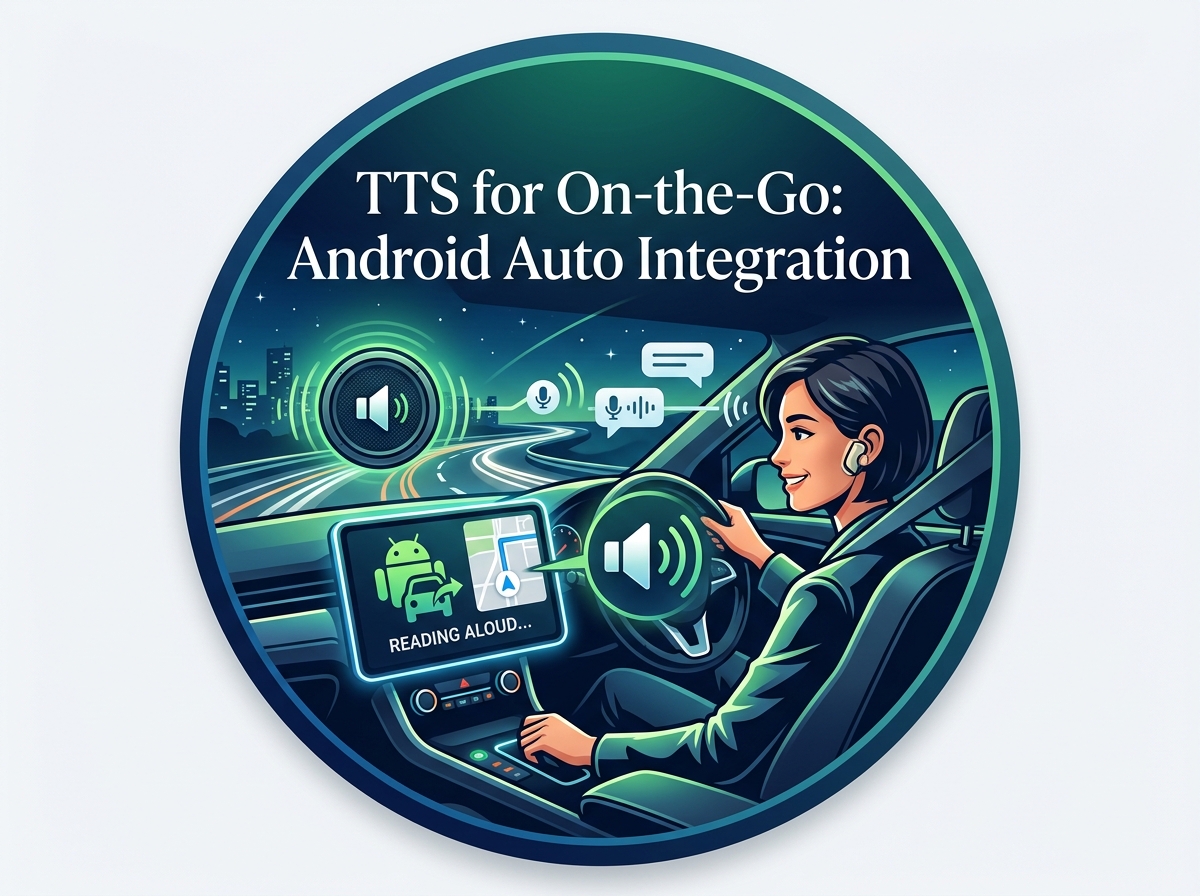 TTS for On-the-Go: Android Auto Integration