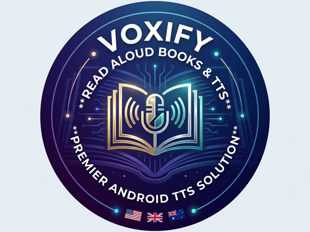 Voxify Read Aloud Books & TTS: The Premier Android TTS Solution