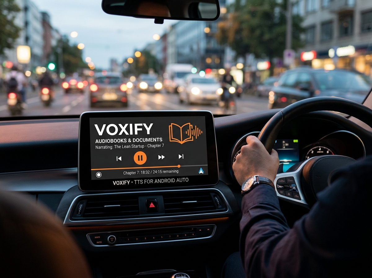 TTS for Android Auto: Your Commute, Reimagined