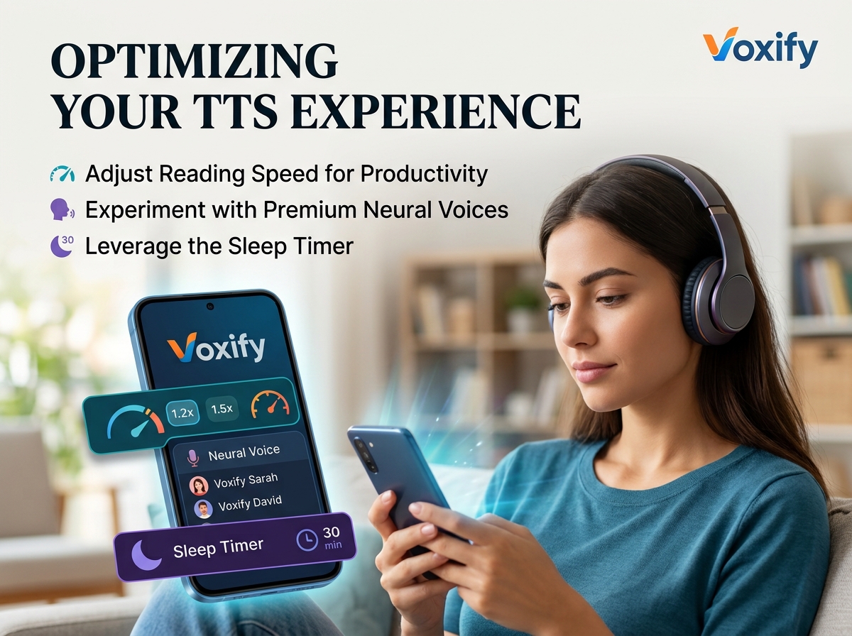 Voxify Read Aloud Books & TTS: The Pinnacle of Android Audio Reading
