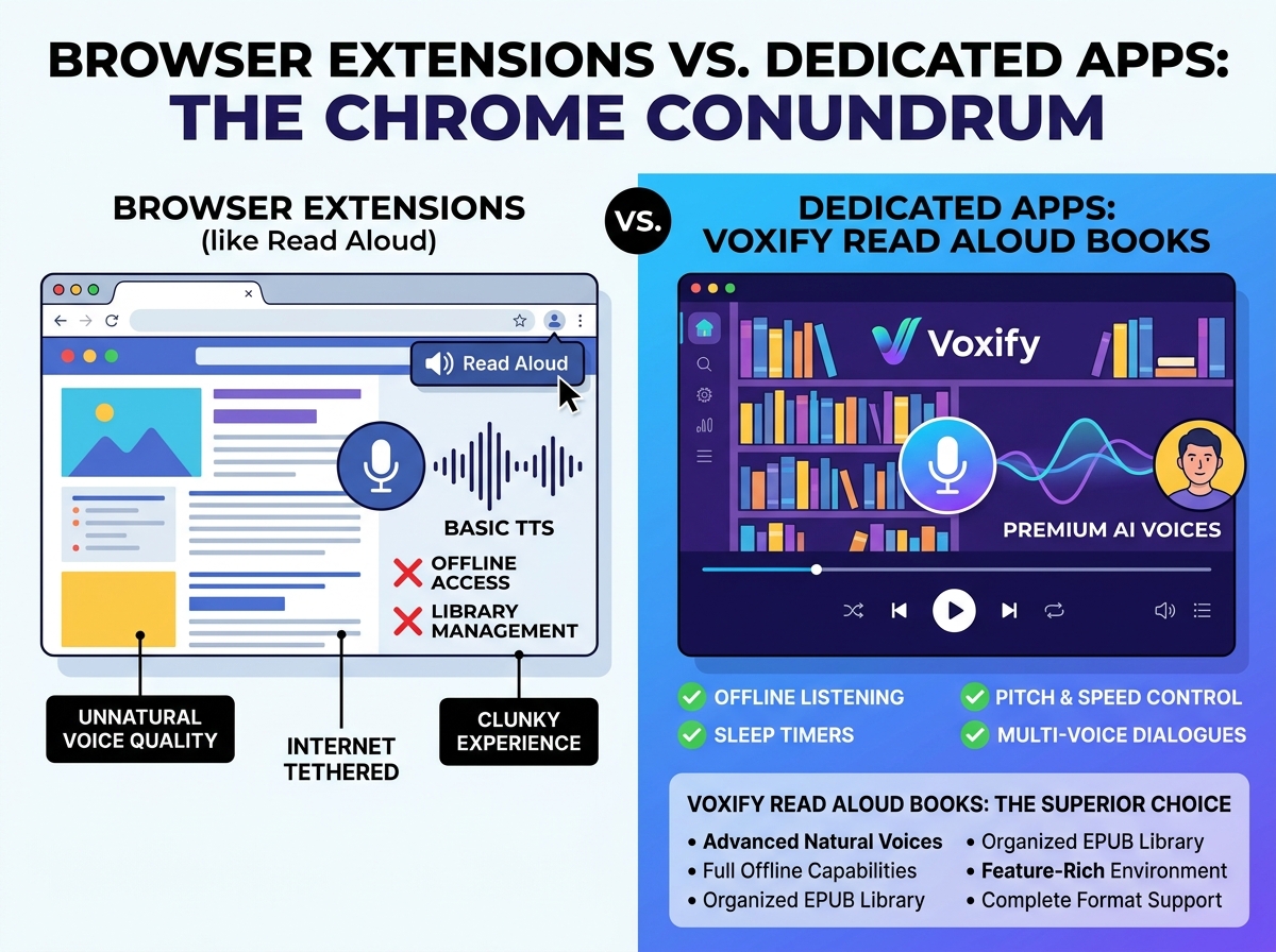 Browser Extensions vs. Dedicated Apps: The Chrome Conundrum